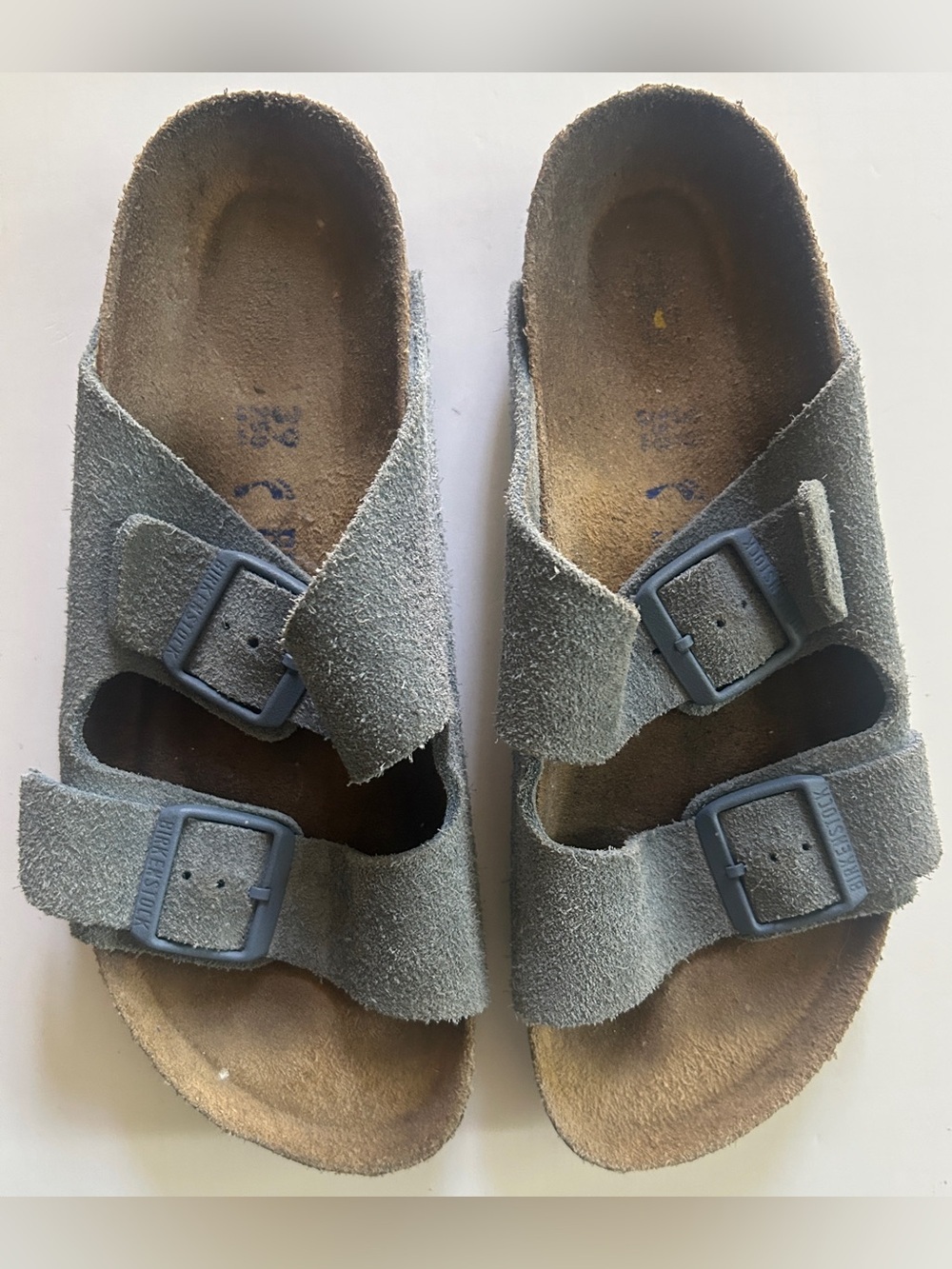 Birkenstock Arizona Suede Leather Sandals 39